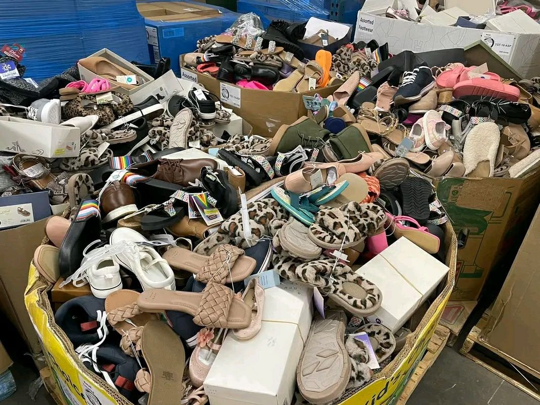 Assorted Shoes Pallet - Liquidation Pallet