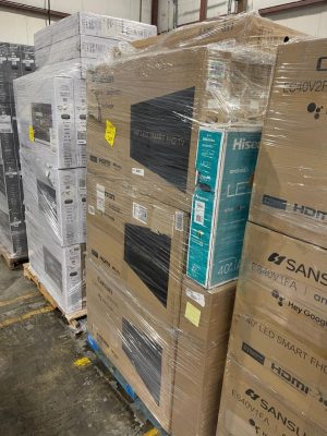 TV Truckload - Liquidation Pallet