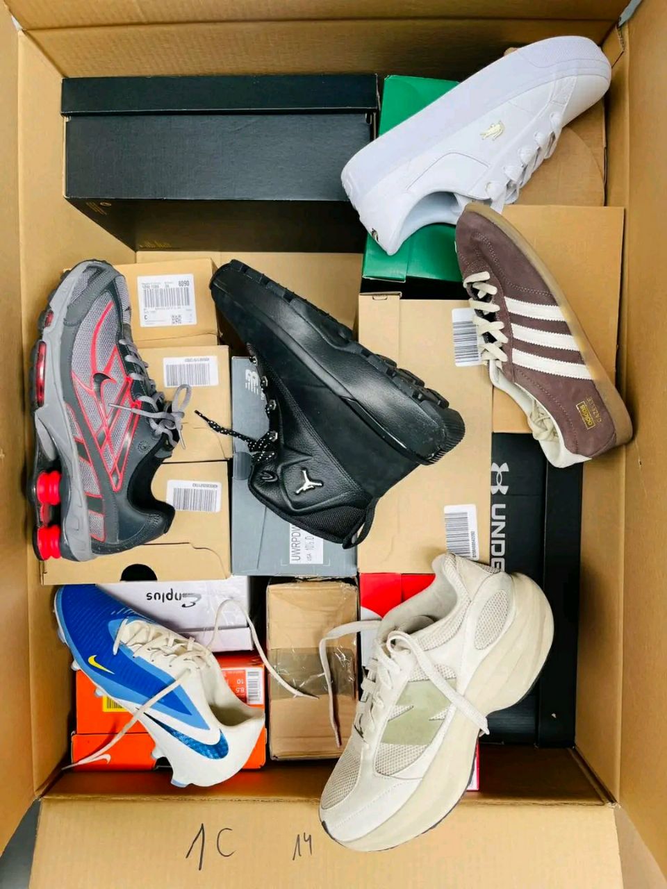 Premium Branded Mixed Footwear Wholesale Liquidation – 50 Pairs – Nike, Adidas, Vans & More – Category C Returns at €3 Per Pair - Image 3