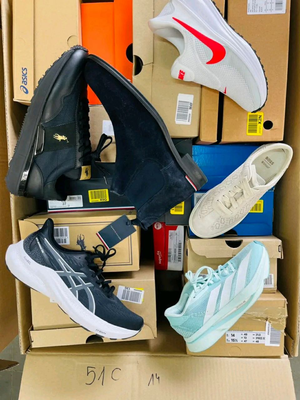 Premium Branded Mixed Footwear Wholesale Liquidation – 50 Pairs – Nike, Adidas, Vans & More – Category C Returns at €3 Per Pair - Image 7