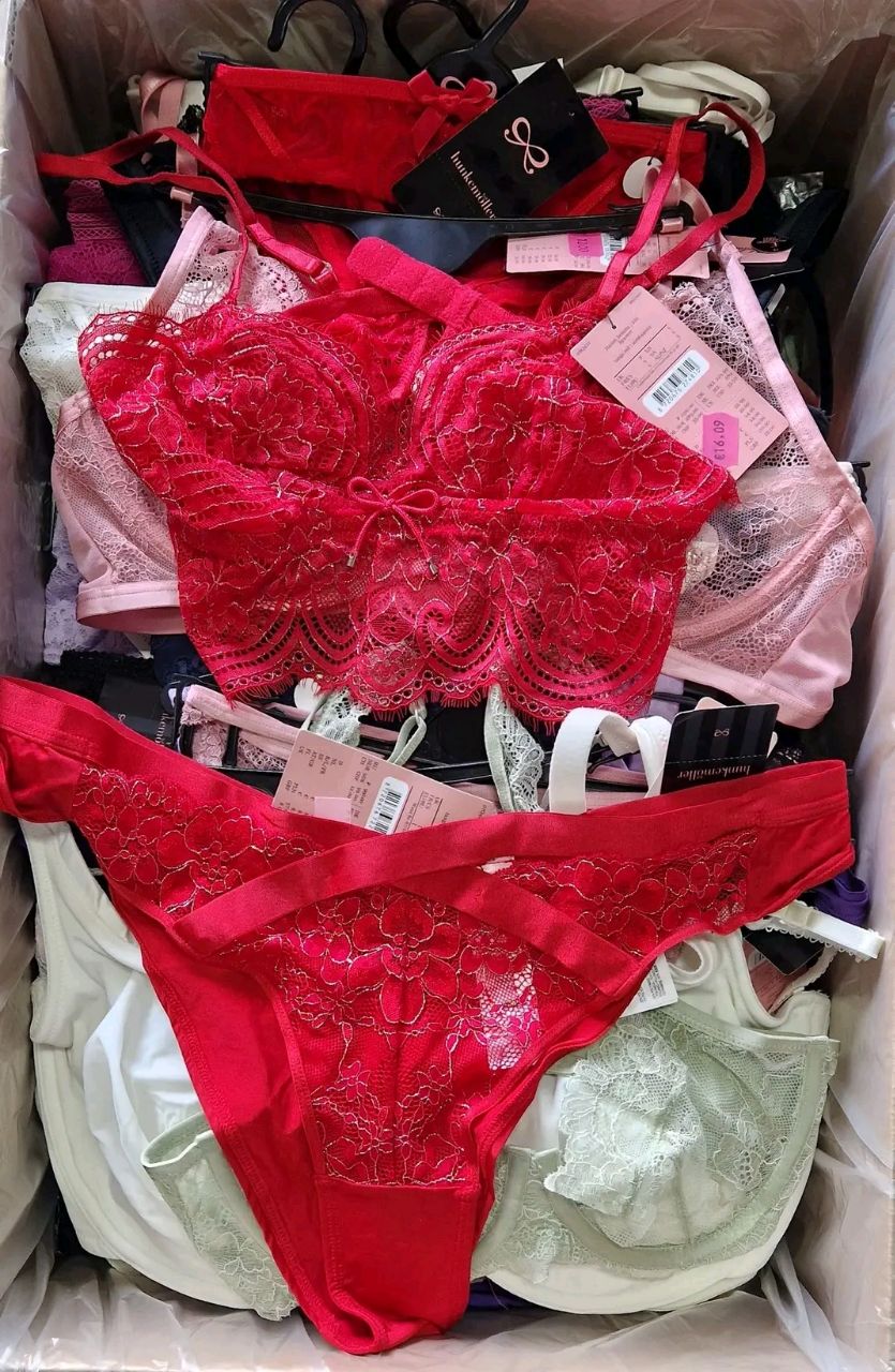 Women's Branded Lingerie NWT Wholesale Liquidation – 500 Units – Bras, Panties & Intimates at €0.50 Per Unit - Image 3